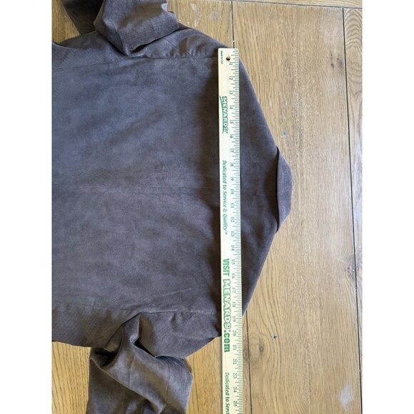 Lauren Ralph Lauren Sports Coat Blazer Brown 40R Polyester Blend Corduroy READ - Picture 13 of 16